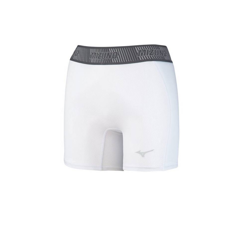 Mizuno Women's Aero Vent Padded Sliding Shorts White (350840-HKY)